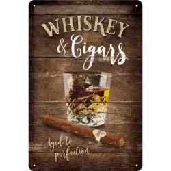Tin Sign - Whiskey