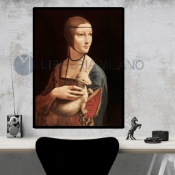 La Dama Con l'Ermellino | Leonardo da Vinci - Art Print