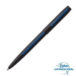 Fisher Space Pen - M4BLEBL Non-Reflective Matte Black Law Enforcement Cap-O-Matic Space Pen - Penna a Sfera