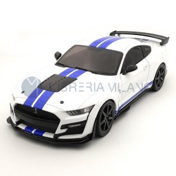 Ford Shelby GT500 Fast Track - 2020 - White/Blue Stripes - 1/18 Scale - Solido