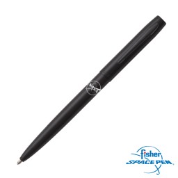Fisher Space Pen - M4B-NASAMB Matte Black Cap-O-Matic Space Pen with NASA Meatball Logo - BallPoint Pen