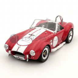 Shelby Cobra 427 S/C - 1965 - Red/White Stripes - 1/18 Scale - Shelby Collectibles Legend Series
