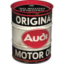 Salvadanaio "Barile" - Audi - Original Motor Oil