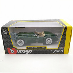Jaguar XK 120 Roadster - 1951 - Amaranto - Scala 1/24 - Bburago