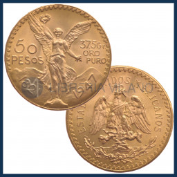 50 Gold Pesos - Mexico