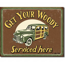Targa in Metallo - Moore Woody Service