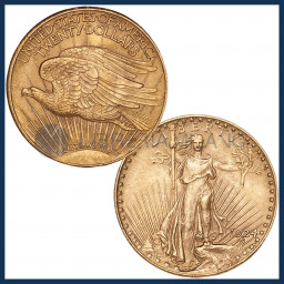 20 Dollari Oro - Liberty (Saint-Gaudens) - Stati Uniti d'America
