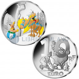 10 Silver Euro Proof - Asterix - Asterix and the Griffin - France - 2022