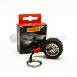 Portachiavi Pneumatico Pirelli Formula 1 - P Zero Soft - Red