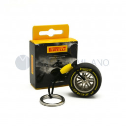 Portachiavi Pneumatico Pirelli Formula 1 - P Zero Medium - Yellow