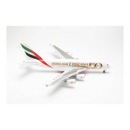 Emirates Airbus A380 - UAE 50th Anniversary – A6-EEX - Scala 1/200 w/gear