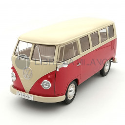 Volkswagen T1 Bus - Red/Cream - Scala 1/18 - Welly
