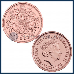 Gold Half Sovereign BU - United Kingdom - 2022