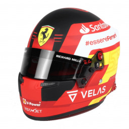 Bell Mini Helmet - Carlos Sainz Helmet - Scuderia Ferrari - 2022 Season
