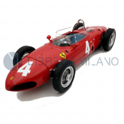 Ferrari Dino 156 Sharknose | n. 4 | W.Von Trips | Formula 1 British Gp Winner - 1961 - Scala 1/18 - CMR