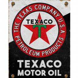 Tin Sign - Texaco Motor Oil
