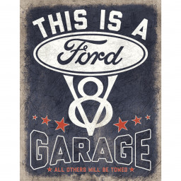 Tin Sign - Ford Garage