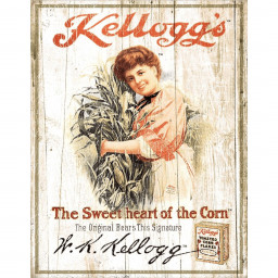Tin Sign - Kellogg's Sweetheart