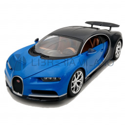 Bugatti Chiron - Blue/Black - Scala 1/18 - Bburago