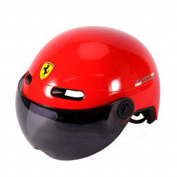 Bike Helmet Kit + Scuderia Ferrari Pullbag