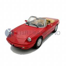Alfa Romeo Spider 4 2.0 - 1990 - Red - 1/18 Scale - KK-Scale