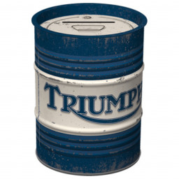 Money Box Oil Barrel - Triumph - Logo