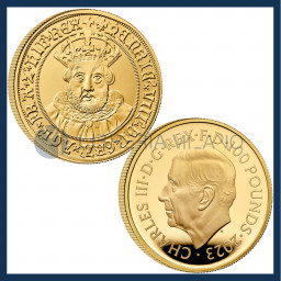 100 Sterline Oro Proof (1 oz) - British Monarchs - Enrico VIII - Regno Unito - 2023