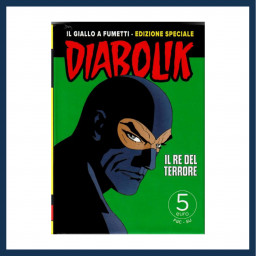 5 Euro CuNi Fdc - Serie Fumetti Diabolik - Diabolik - Italia - 2023