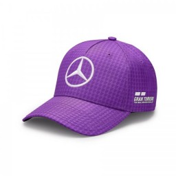 Mercedes-AMG Petronas Lewis Hamilton 2023 Team Cap - Purple