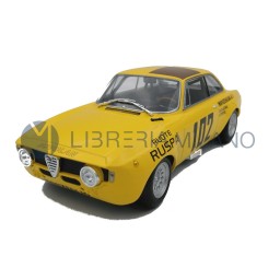 Alfa Romeo GTA 1300 Junior | N. 102 | M. Zanetti/R. Ruspa | Targa Florio 1971 - Scala 1/18 - Minichamps
