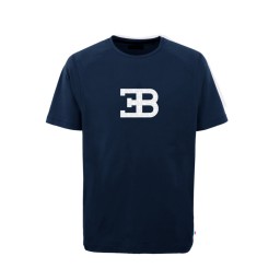 "EB" Bugatti T-shirt - Blue