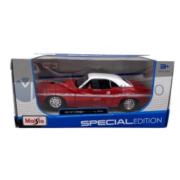 Dodge Challenger R/T Coupè - Red - 1/24 Scale - Maisto