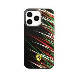 IPhone 14 Pro Max Black Grass Print Cover - Scuderia Ferrari