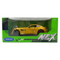 Mercedes AMG GT-R - 2018 - Yellow - 1/24 Scale - Welly