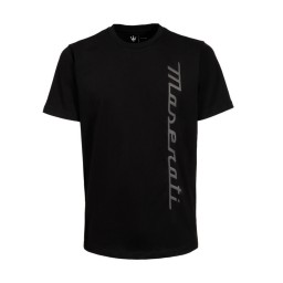 T-shirt Maserati - Reflective Prints - Black