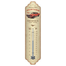 Ford Mustang - GT 1967 Red Thermometer