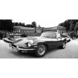 Vintage Sportscar in Historical Park - Fine art canvas