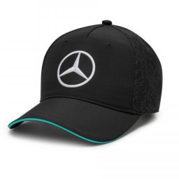 Cappellino Mercedes-AMG Petronas F1 Team 2024 Team - Black