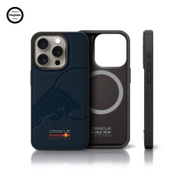 IPhone 16 Cover - Oracle Red Bull Racing - Debossed Bull - MagSafe