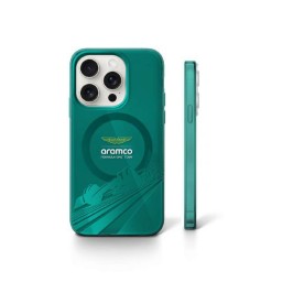 Cover Iphone 16 - Aston Martin Aramco F1 Team - AMR24 Silhouette