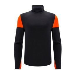 Maglia a Collo Alto Automobili Lamborghini - Bjorn - Activewear 2024/25 Nero/Arancio
