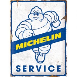 Targa in Metallo - Michelin - Service