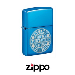 Zippo® - Harley Davidson Blue