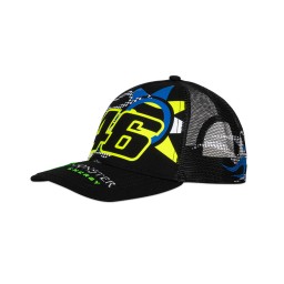 Cappellino Valentino Rossi "Sole Luna" - Monster Energy WRT - Black