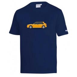 T-shirt Lancia Delta Integrale - Blu Marine