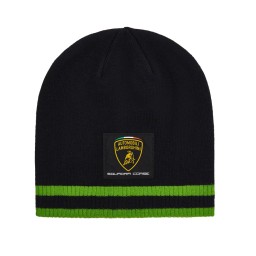 Cappellino Automobili Lamborghini Squadra Corse Nero/Verde - 2025