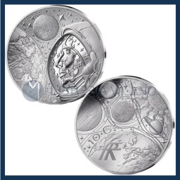 10 Euro Argento Proof - Odissea nello spazio con Thomas Pesquet - Francia - 2025
