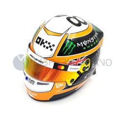 Bell Mini Helmet - Oscar Piastri - McLaren F1 Team - Scala 1/2 - Monaco Gp 2025