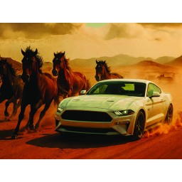 Mustang - Fine art Canvas