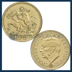 Sterlina Oro Fdc - Re Carlo III - Regno Unito - 2026